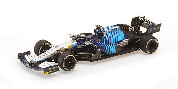Модель 1:43 Williams Racing Mercedes FW43B - George Russell - Saudi Arabian GP 2021 - L.e. 528 Pcs.
