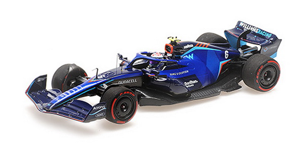 Модель 1:43 Williams Racing FW44 - Nicholas Latifi- Bahrain GP 2022 - L.E. 552 Pcs.
