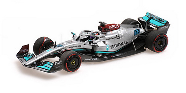 Модель 1:43 Mercedes-AMG Petronas Formula One Team F1 W13 E Performance - George Russell - Bahrain GP 2022 - L.E. 600 Pcs.