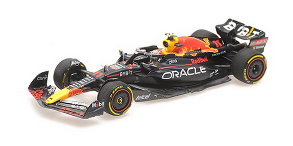 Модель 1:43 Oracle Red Bull Racing Rb18 - Sergio Perez - Mexican GP 2022
