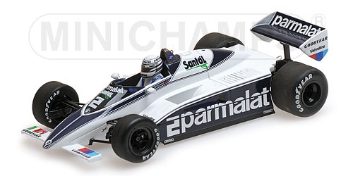 Brabham BMW BT50 №2 «Parmalat» (Riccardo Patrese) 417820002 Модель 1:43