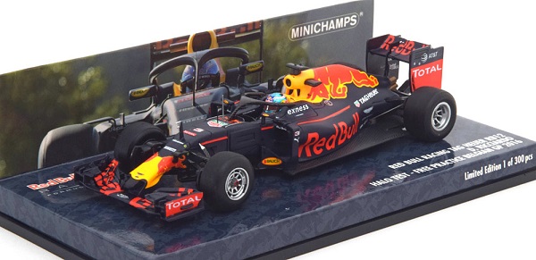 Модель 1:43 Red Bull Racing TAG-Heuer RB12 Halo Test - Free Practice GP Belgien (Ricciardo) (L.E.300pcs)