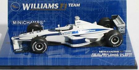 Модель 1:43 Williams BMW FW21 Launch Version without driver figure (Ralf Schumacher)