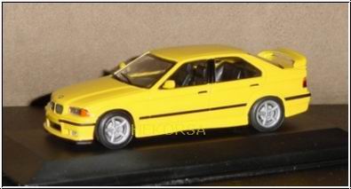 bmw 318is (e36) - yellow 430024300 Модель 1:43