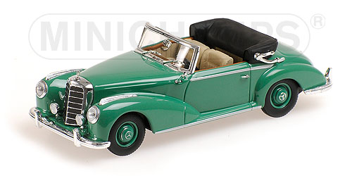 mercedes-benz 300s cabrio (w188) - green 430032335 Модель 1:43