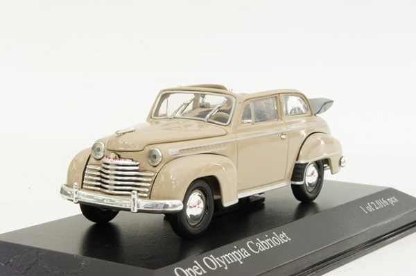 opel olympia cabrio 1952 beige 430040431 Модель 1:43