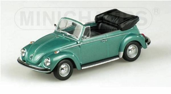 Модель 1:43 Volkswagen 1302 Cabrio (open) - turquoise met