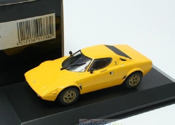 Lancia Stratos 1972-1978 (Yellow) 430125020 Модель 1:43