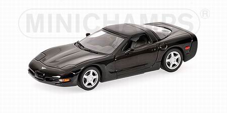 chevrolet corvette - black 430142622 Модель 1:43