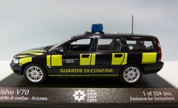 Модель 1:43 Volvo V70 Guardia di Confine Svizzera Exclusive for Switzerland (L.E.324pcs)