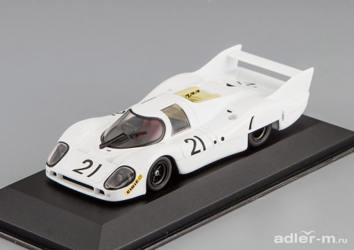Модель 1:43 Porsche 917 L №21 Le Mans Trials - white
