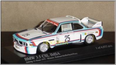 Модель 1:43 BMW 3.5 CSL (E9) №25 IMSA - Sebring 12h