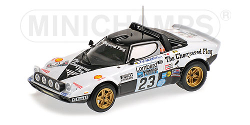 Lancia Stratos №23 'THE CHEQUERED FLAG' RAC RALLY (WALFRIDSON - FRAZER) 430761223 Модель 1:43