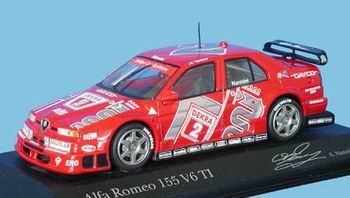 Модель 1:43 Alfa Romeo 155 V6 Ti DTM Team Corse (Alessandro Nannini)