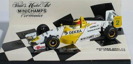 Dallara Opel F3 №3 (Ralf Schumacher) 430943002 Модель 1:43