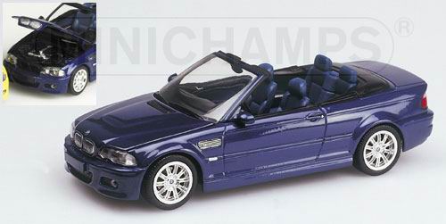 Модель 1:43 BMW M3 Cabrio - blue met