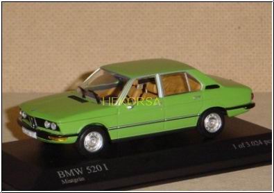 Модель 1:43 BMW 520 (E12) - green