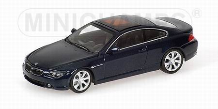 Модель 1:43 BMW 6-series Coupe - dark blue met