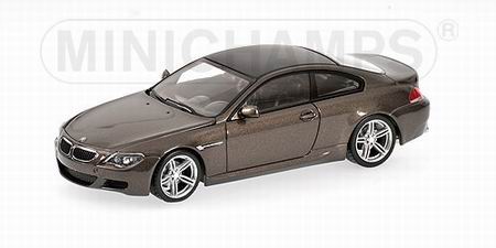 Модель 1:43 BMW M6 Coupe - brown met