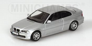 bmw 330 ci coupe (e46) - silver 431028325 Модель 1:43