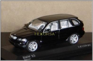 Модель 1:43 BMW X5 4,4i (E53) - black