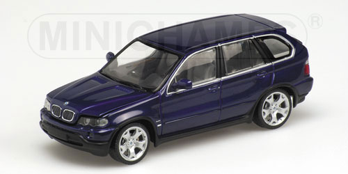 Модель 1:43 BMW X5 4,4i (E53) - violett