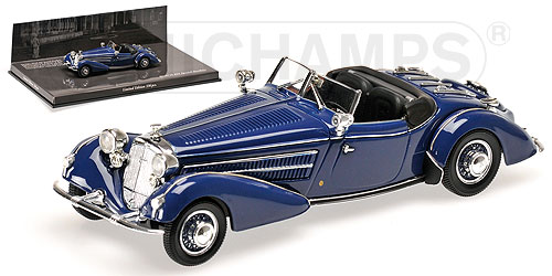 Horch 855 SPECIAL-Roadster - dark blue (L.E.336pcs) 436014207 Модель 1:43