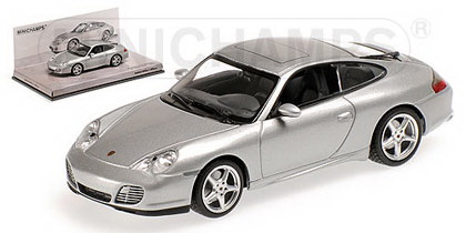 Модель 1:43 Porsche 911 Carrera (996) - '40 YEARS 911' - 2003 - SILVER