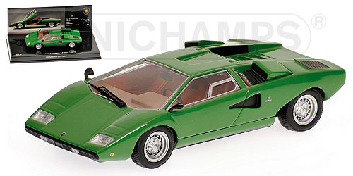 Модель 1:43 Lamborghini Countach LP 400 - green (museum series)