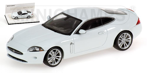 jaguar xk coupe - white edition 436130500 Модель 1:43