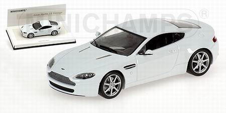 Модель 1:43 Aston Martin V8 Vantage - white EDITION