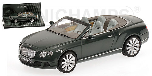 Модель 1:43 Bentley Continental GTC - green