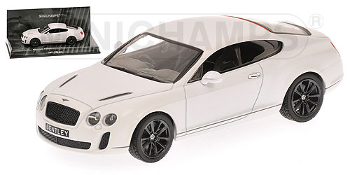 Модель 1:43 Bentley Continental SuperSports - satin white (L.E.1296pcs)