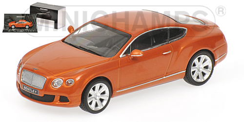 Модель 1:43 Bentley Continental GT - orange met (L.E.1008pcs)
