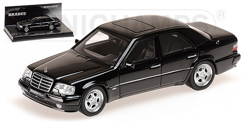 mercedes-benz brabus 6.5 500e (w124) e65 - black 437032500 Модель 1:43