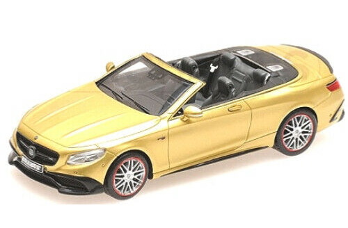 Brabus 850 Mercedes-AMG S 63 S-class Cabrio - gold 437034234 Модель 1:43