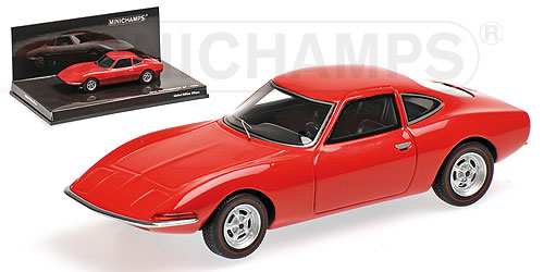 Модель 1:43 Opel GT - 1965 - PRE-PRODUCTION - red
