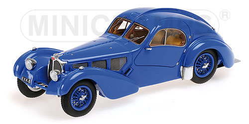 bugatti t 57sc atlantic - blue 437110325 Модель 1:43