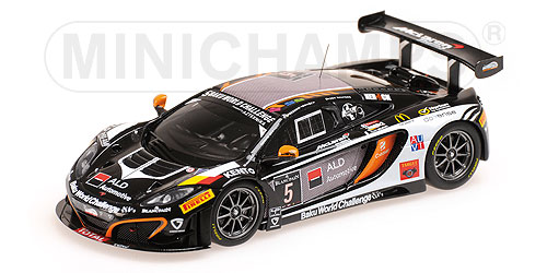 McLaren MP4-12C GT3 №5 Boutsen-Ginion 24h Spa (Grégory Guilvert - David Dermont - Frederic Vervisch - Koen Wauters) 437131305 Модель 1:43