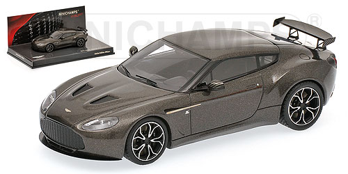 Модель 1:43 Aston Martin V12 Zagato - SCINTILLA SILVER