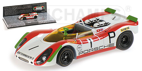 Модель 1:43 Porsche 908 02 Spyder №1 Nurburgring (Brian Redman - Joseph Siffert)