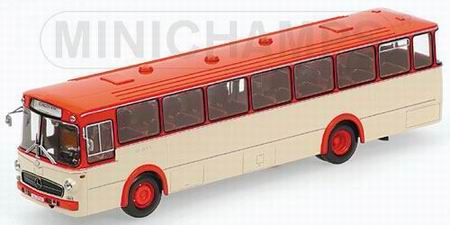 mercedes-benz o 317k - bus - orange/crem 439033280 Модель 1:43