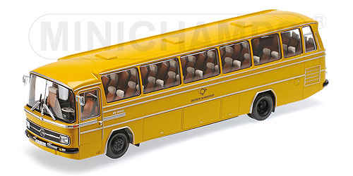 mercedes-benz o 302 «deutsche bundespost» - yellow 439035191 Модель 1:43