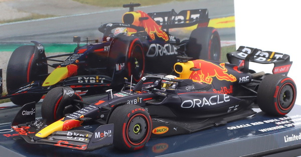 Red Bull RB18 Team Oracle Red Bull Racing N 1 World Champion Winner Spain GP 2022 Max Verstappen (L.e. 150 pcs.)