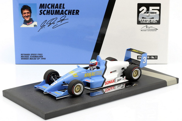 Модель 1:18 REYNARD SPIESS F903 SCHUMACHER Winner MACAU GP 1990