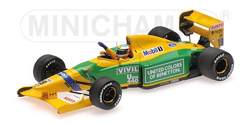 Модель 1:43 Benetton Ford B192 №19 Winner BELGIAN GP (Michael Schumacher - 1st F1) (L.E.1225pcs)