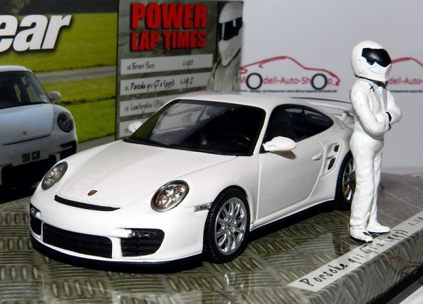 Модель 1:43 Porsche 911 GT2 (997) «TopGear» - white