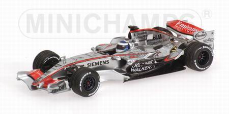 Модель 1:43 McLaren Mercedes MP4/21 (Mika Pauli Hakkinen) Test Barcelona 30.11.06