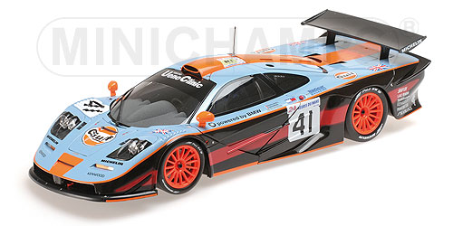 Модель 1:18 McLaren F1 GTR №41 «Gulf» 2nd 24h Le Mans (Pierre-Henri Raphanel - Jean-Marc Gounon - Anders Olofsson)