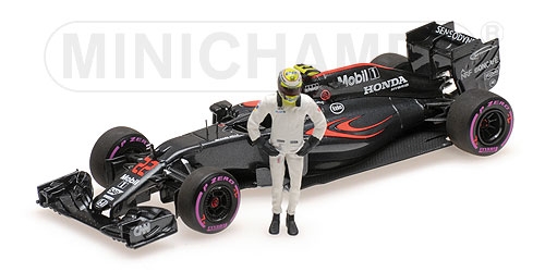 Модель 1:43 McLaren Honda MP4/31№22 Final GP Abu Dhabi (Jenson Button) (L.E.1008pcs)